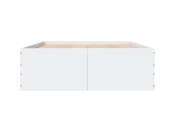 Discount vidaXL Bettgestell 140x200 cm Holzwerkstoff 3280923 Weiß
