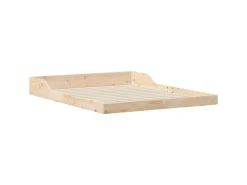 Discount vidaXL Bettrahmen Braun 160 x 200 cm Massives Kiefernholz 873307 Natur