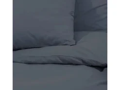 Clearance vidaXL Bettwäsche-Set 155x220 cm Leichte Mikrofaser 135943 Anthrazit