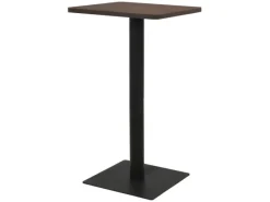 Discount vidaXL BistRotisch Dunkle Esche 60x60x107 cm