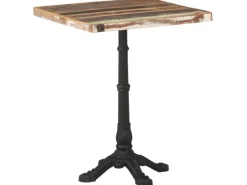 Best vidaXL BistRotisch 60x60x76 cm Altholz Massiv