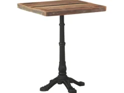 Best vidaXL BistRotisch 60x60x76 cm Altholz Massiv