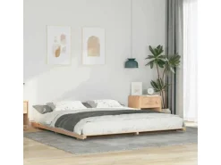 Hot vidaXL Bodenbettgestell 180 x 200 cm Massivholz Kiefer 873061 Braun