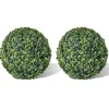 vidaXL Buchsbaumkugeln 2 Stk Künstlich Formschnitt-Kugel 35 cm
