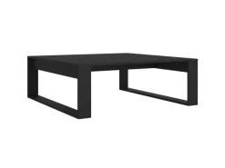Hot vidaXL Couchtisch Schwarz 100x100x35 cm Holzwerkstoff Modell 1