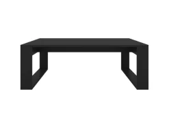 Hot vidaXL Couchtisch Schwarz 100x100x35 cm Holzwerkstoff Modell 1