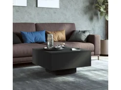 Discount vidaXL Couchtisch Schwarz 60x60x31,5 cm Holzwerkstoff