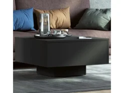 Discount vidaXL Couchtisch Schwarz 60x60x31,5 cm Holzwerkstoff