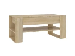 vidaXL Couchtisch Sonoma-Eiche 102x55x45 cm Holzwerkstoff