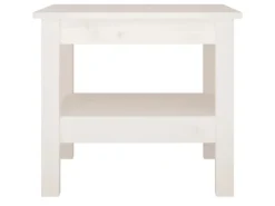 vidaXL Couchtisch 45x45x40 cm Massivholz Kiefer 814265