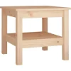 Hot vidaXL Couchtisch 45x45x40 cm Massivholz Kiefer