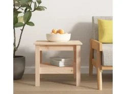 Hot vidaXL Couchtisch 45x45x40 cm Massivholz Kiefer