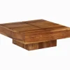 New vidaXL Couchtisch 80x80x30 cm Massivholz Akazie 246250