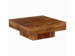 New vidaXL Couchtisch 80x80x30 cm Massivholz Akazie 246250