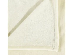 Clearance vidaXL Decke Creme 150x200 cm Polyester