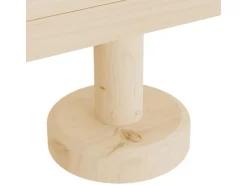 vidaXL Deko-Weihnachtsbäume 2 Stk Holz 30 cm Massivholz Kiefer