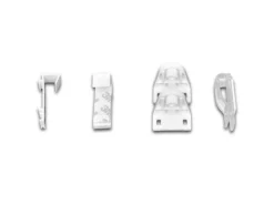 vidaXL Doppelrollo Seitenzug Duo Rollo 100 x 175 cm Schwarz