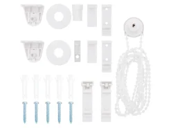 vidaXL Doppelrollo 90x100 cm Stoffbreite 85,9 cm Polyester 4014727