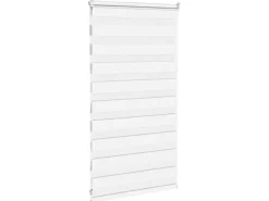 vidaXL Doppelrollo 90x100 cm Stoffbreite 85,9 cm Polyester 4014727