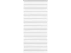 Best vidaXL Doppelrollo 100x200 cm Stoffbreite 95,9 cm Polyester 4014781 Weiß