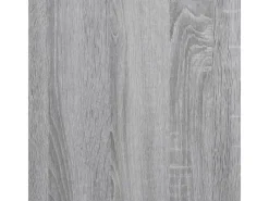 Clearance vidaXL Eckregal Grau Sonoma 33x33x132 cm Holzwerkstoff