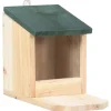 vidaXL Eichhörnchen Futterhäuser 4 Stk. Tannenholz