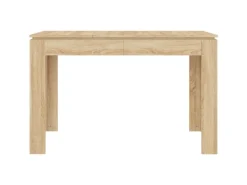 vidaXL Esstisch Sonoma-Eiche 120x60x76 cm Holzwerkstoff
