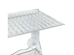 vidaXL Fenster-Futterstellen für Vögel 2 Stk. Acryl 30x12x15 cm