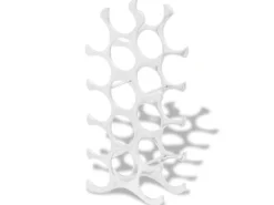 vidaXL Flaschenregal für 15 Flaschen Silbern Aluminium