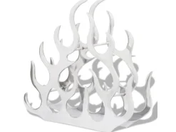 Clearance vidaXL Flaschenregal für 11 Flaschen Silbern Aluminium