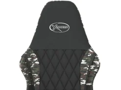 vidaXL Gaming-Stuhl mit Massagefunktion Schwarz Tarnfarben Kunstleder Modell 2