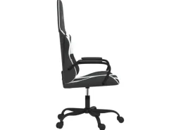 vidaXL Gaming-Stuhl Schwarz und Weiß Kunstleder Modell 7