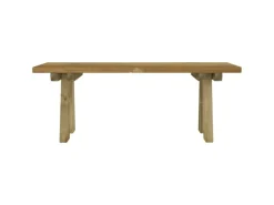 vidaXL Gartenbank 110 cm Massivholz Kiefer Imprägniert 318173