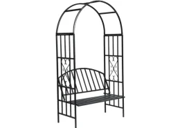 Hot vidaXL Garten-Rosenbogen mit Sitzbank