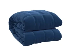 vidaXL Gewichtsdecke Blau 150x200 cm 11 kg Stoff Modell 1