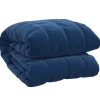vidaXL Gewichtsdecke Blau 200x220 cm 13 kg Stoff Modell 1
