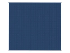 vidaXL Gewichtsdecke Blau 200x220 cm 13 kg Stoff Modell 1