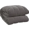Outlet vidaXL Gewichtsdecke Grau 122x183 cm 5 kg Stoff Modell 1