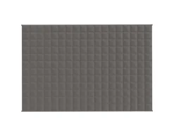 Outlet vidaXL Gewichtsdecke Grau 122x183 cm 5 kg Stoff Modell 1