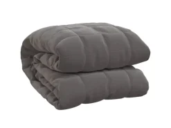 Discount vidaXL Gewichtsdecke Grau 152x203 cm 11 kg Stoff Modell 1
