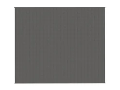 vidaXL Gewichtsdecke Grau 220x260 cm 15 kg Stoff