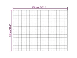 Hot vidaXL Gewichtsdecke Hellcreme 150x200 cm 7 kg Stoff Modell 1