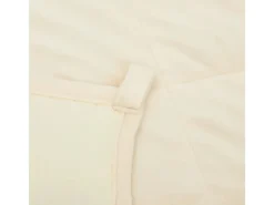 vidaXL Gewichtsdecke Hellcreme 155x220 cm 7 kg Stoff Modell 1