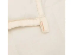 vidaXL Gewichtsdecke Hellcreme 220x240 cm 11 kg Stoff