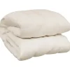 Best vidaXL Gewichtsdecke Hellcreme 220x260 cm 11 kg Stoff