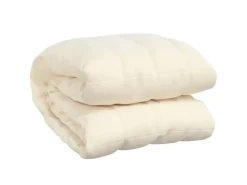 Best vidaXL Gewichtsdecke Hellcreme 200x200 cm 13 kg Stoff
