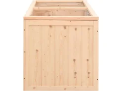vidaXL Hamsterkäfig 104x52x54 cm Massivholz Tanne