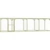 Sale vidaXL Hühnerkäfig 1,5x6x1,5 m Imprägniertes Kiefernholz