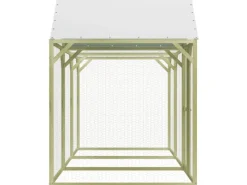 vidaXL Hühnerkäfig 4,5x1,5x2 m Imprägniertes Kiefernholz