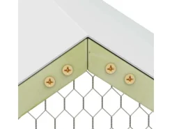 vidaXL Hühnerkäfig 4,5x1,5x2 m Imprägniertes Kiefernholz